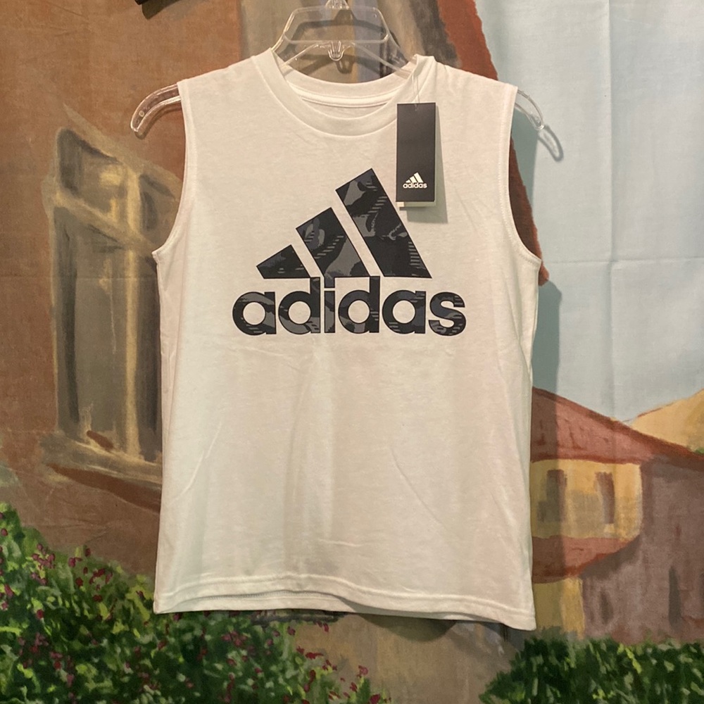 NWT Adidas sleeveless T-shirt